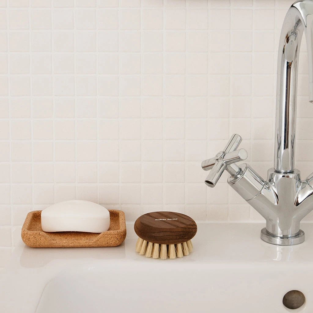 Andree Jardin Sage/basil Dishwashing Soap & Cork Soap Dish 4 Andree Jardin Sage/basil Dishwashing Soap & Cork Soap Dish - Image 4