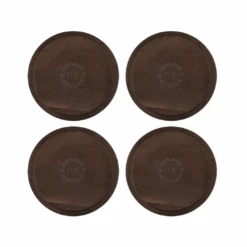 Artisan Street Acacia Coasters Set Of 4