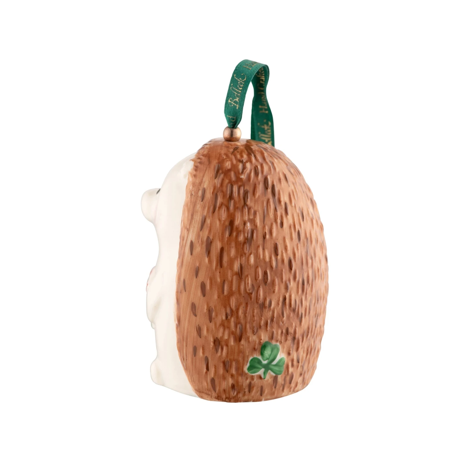 Belleek Woodland Hedgehog Ornament 2 Belleek Woodland Hedgehog Ornament - Image 2