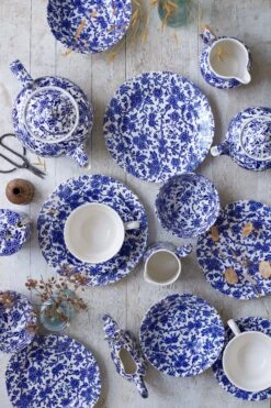 Burleigh Blue Arden Small Teapot 400ml Gift Boxed -Tableware Discount Store BlueArden2.jpg 72348 63a6a732 2c04 40de ba46 cf945c542afe