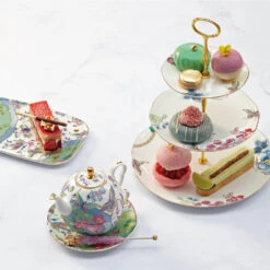 Wedgwood Butterfly Bloom Green Teacup And Saucer 21 Wedgwood Butterfly Bloom Green Teacup And Saucer -Tableware Discount Store Butterfly Bloom LS 34