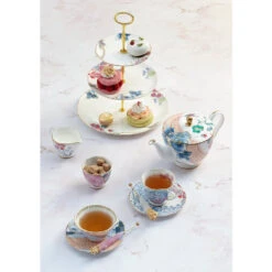 Wedgwood Butterfly Bloom 3 Piece Tea Set 12 Wedgwood Butterfly Bloom 3 Piece Tea Set -Tableware Discount Store Butterfly Bloom LS 42