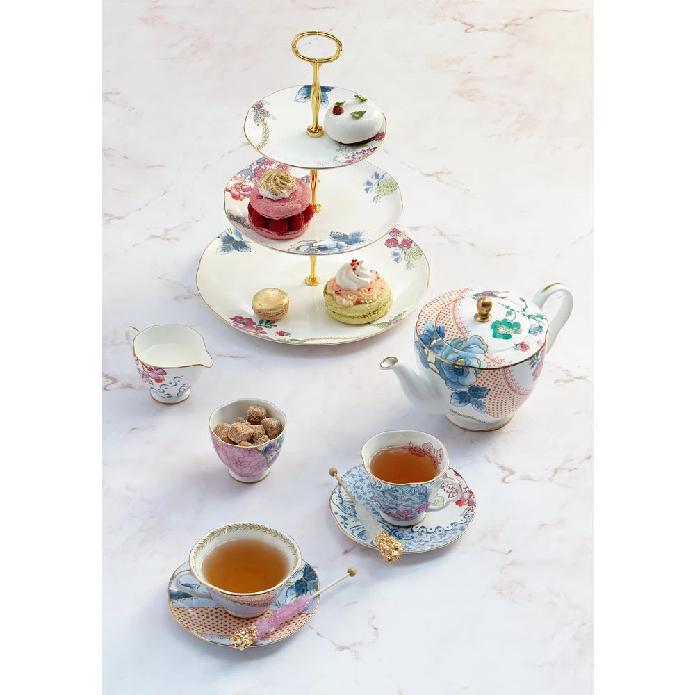 Wedgwood Butterfly Bloom 3 Piece Tea Set 6 Wedgwood Butterfly Bloom 3 Piece Tea Set - Image 6