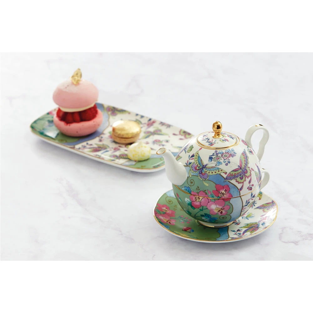 Wedgwood Butterfly Bloom Green Teacup And Saucer 11 Wedgwood Butterfly Bloom Green Teacup And Saucer - Image 11