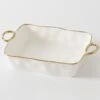 Pampa Bay Golden Handles Rectangular Baking Dish