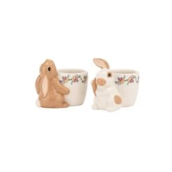 Cath Kidston Easter Bunny Egg Cups Set Of 2