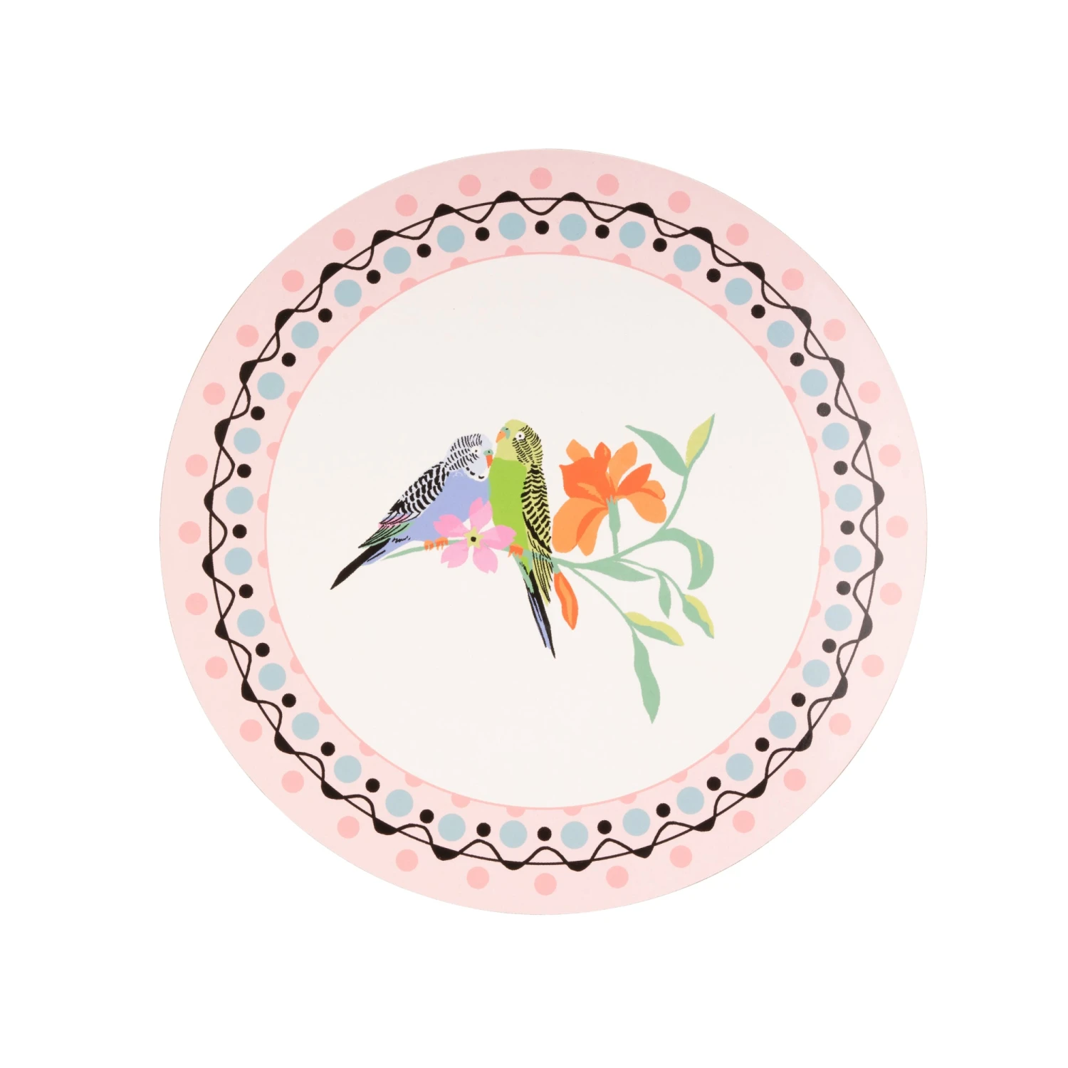 Cath Kidston Budgie Round Placemats Set Of 4 1 Cath Kidston Budgie Round Placemats Set Of 4