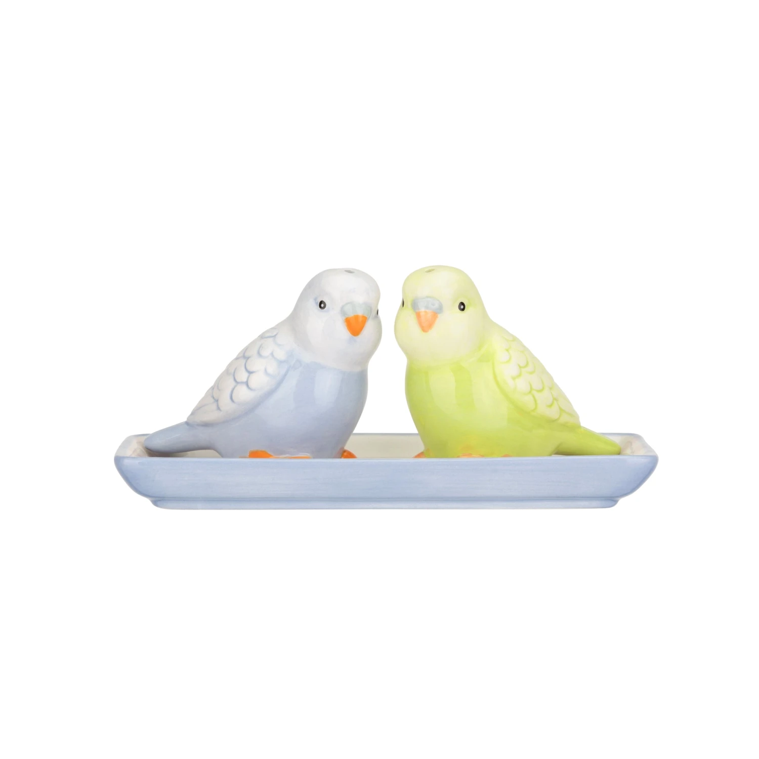 Cath Kidston Ceramic Budgie Salt & Pepper Shaker Set 1 Cath Kidston Ceramic Budgie Salt & Pepper Shaker Set