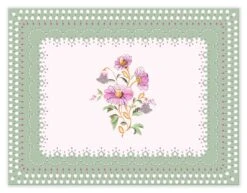 Cath Kidston Friendship Gardens Sage Placemats Set Of 2