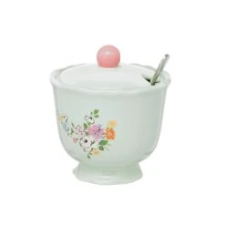 Cath Kidston Feels Like Home Sugar Bowl & Spoon Set -Tableware Discount Store CKFHSUGBOWL 1