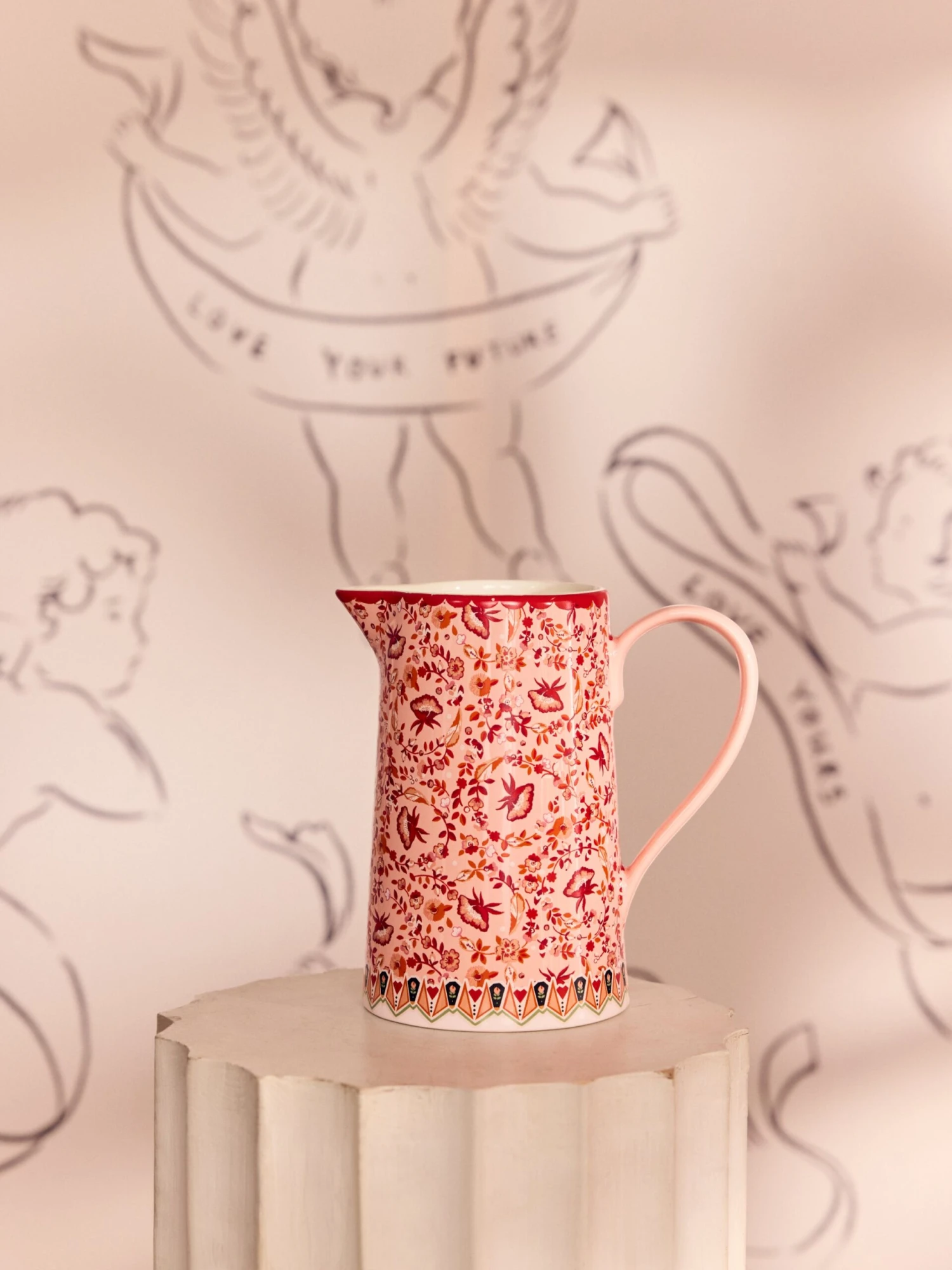 Cath Kidston Love Always Pitcher / Vase 2 Cath Kidston Love Always Pitcher / Vase - Image 2