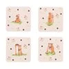 Cath Kidston Meerkats Coasters Set Of 4