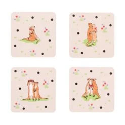 Cath Kidston Meerkats Coasters Set Of 4