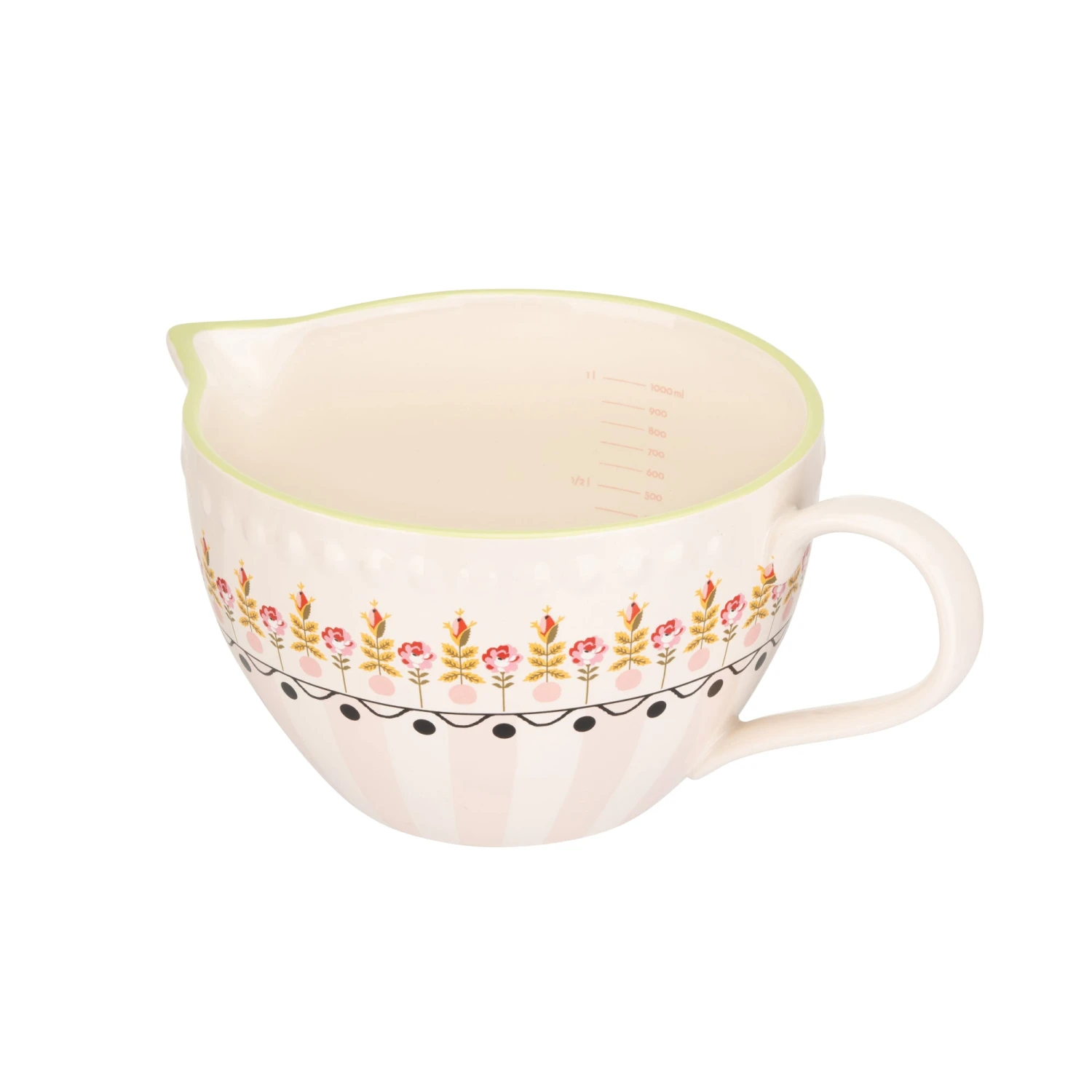 Cath Kidston Painted Table Ceramic Batter Jug 2 Cath Kidston Painted Table Ceramic Batter Jug - Image 2
