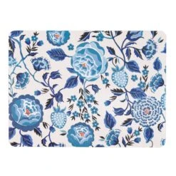 Cath Kidston Strawberry Garden Blue Placemats Set Of 4