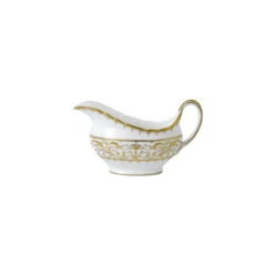 Royal Crown Derby Darley Abbey White Sauce Boat 450ml