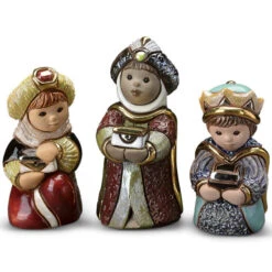 De Rosa Christmas Nativity Set Of Three Wise Men