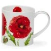 Dunoon Orkney Floral Blooms Poppy Mug