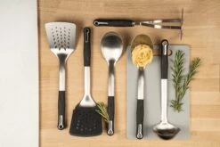 Fusion Stainless Steel Slotted Spoon -Tableware Discount Store FSSSSLTSPN