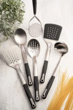 Fusion Stainless Steel Slotted Spoon -Tableware Discount Store FSSSSLTSPN 21