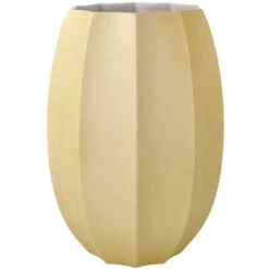Kaiser Gold Concave Vase 22.5 Cm