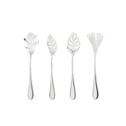 Studio William Mulberry Mirror Leaf Spoons Set Of 4