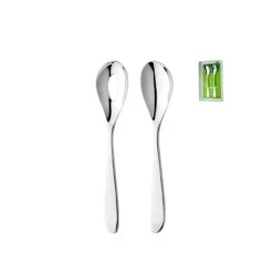 Studio William Olive Mirror Salad Serving Set