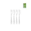 Studio William Olive Mirror Pastry Forks Set Of 4