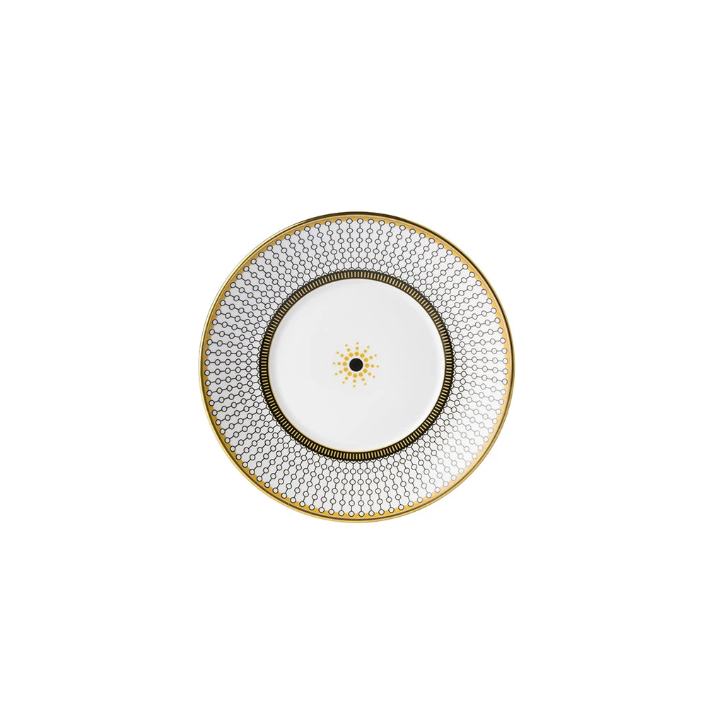 Royal Crown Derby Oscillate Onyx Tea Saucer 15.5cm 1 Royal Crown Derby Oscillate Onyx Tea Saucer 15.5cm