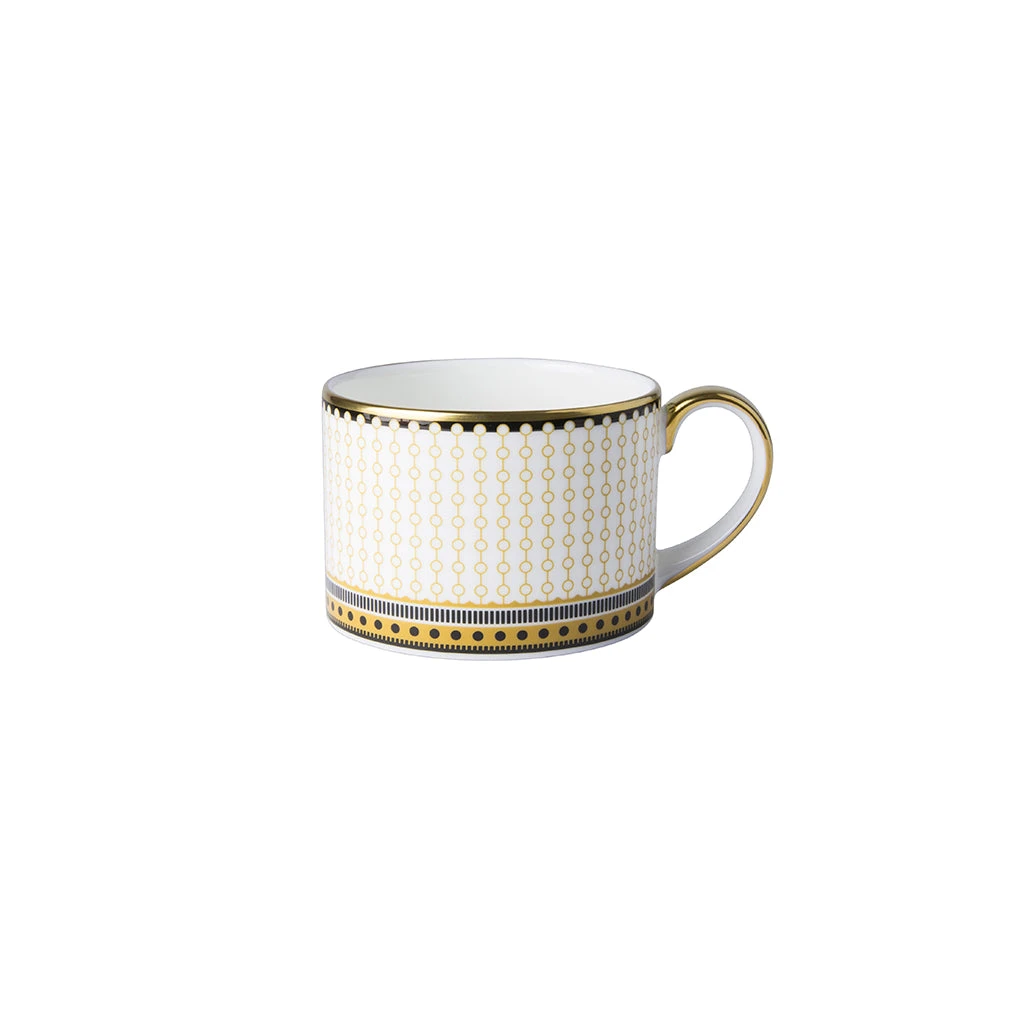Royal Crown Derby Oscillate Ochre Tea Cup 250ml 1 Royal Crown Derby Oscillate Ochre Tea Cup 250ml