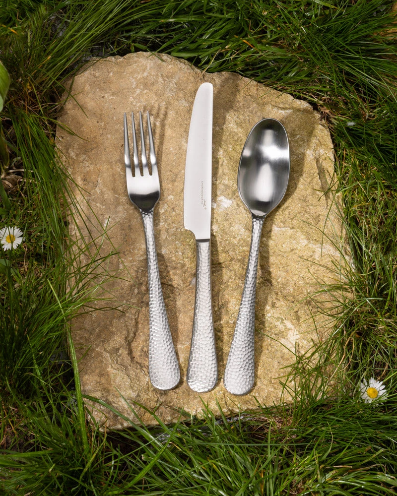 Charingworth Planish Satin 16 Piece Cutlery Set 2 Charingworth Planish Satin 16 Piece Cutlery Set - Image 2