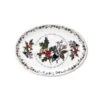 Portemirion Holly And Ivy Oval Platter 33cm