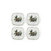 Spode Portmeirion Holly And Ivy Canape Dishes Set Of 4