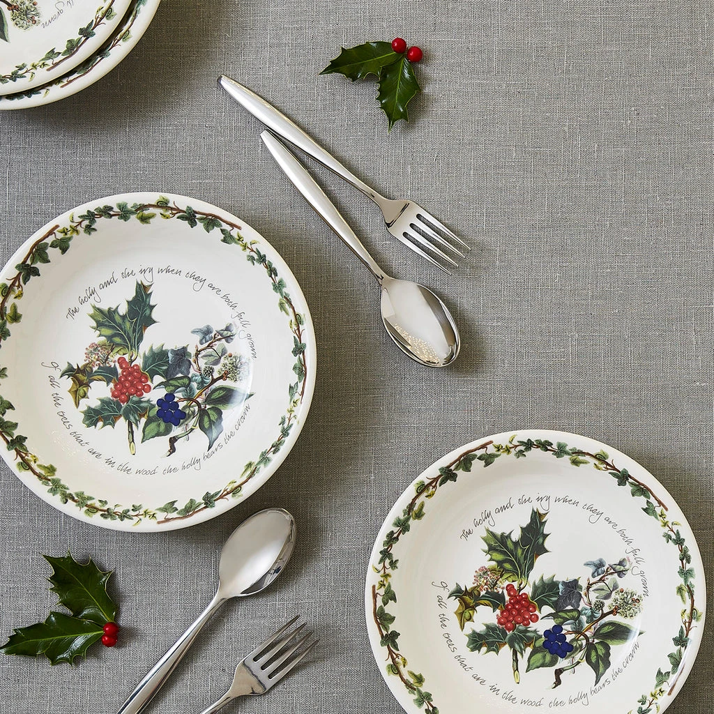 Portmeirion Holly And Ivy Pasta Bowl 20cm 3 Portmeirion Holly And Ivy Pasta Bowl 20cm - Image 3