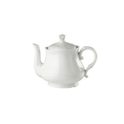 Richard Ginori Antico Doccia Bianco White Medium Teapot 680 Ml