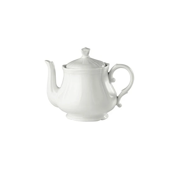 Richard Ginori Antico Doccia Bianco White Medium Teapot 680 Ml 1 Richard Ginori Antico Doccia Bianco White Medium Teapot 680 Ml