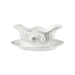 Richard Ginori Vecchio Ginori Bianco White Gravy Boat 14.2 Cm