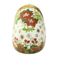 Royal Crown Derby Christmas Hedgehog New IN STOCK -Tableware Discount Store Royal Crown Derby Christmas Hedgehog Paperweight 3