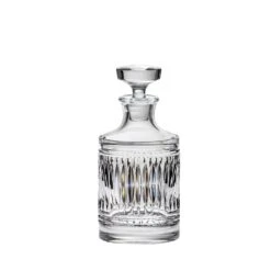 Royal Scot Crystal Art Deco Single Malt Round Spirit Decanter