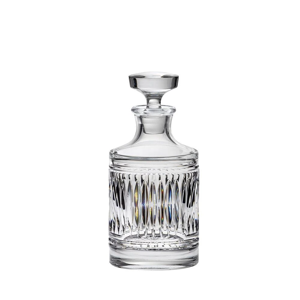 Royal Scot Crystal Art Deco Single Malt Round Spirit Decanter 1 Royal Scot Crystal Art Deco Single Malt Round Spirit Decanter