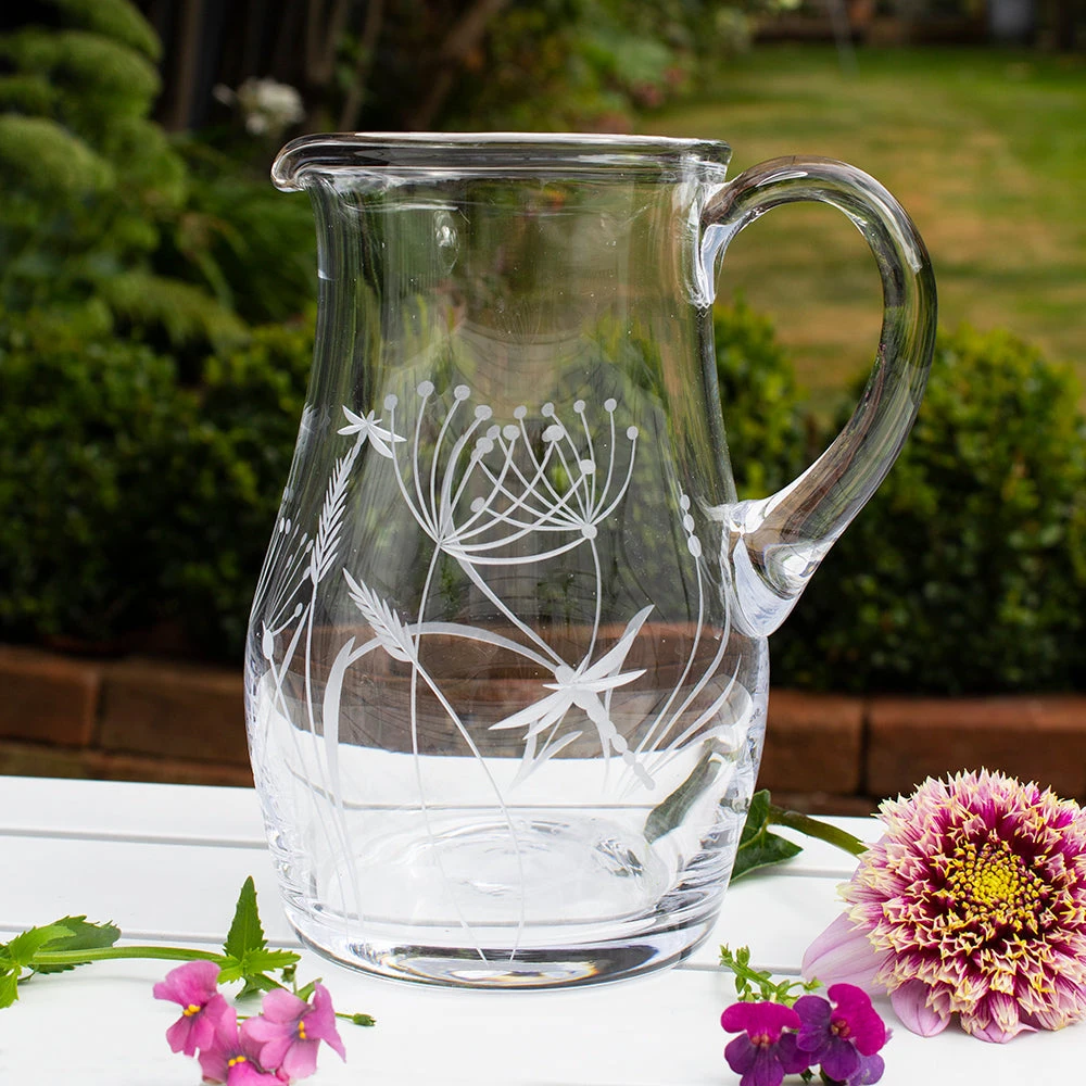 Royal Scot Crystal Dragonfly Large Jug 6 Royal Scot Crystal Dragonfly Large Jug - Image 6