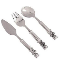Royal Selangor Teddy Bears' Picnic 3 Piece Cutlery Set