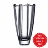 Galway Crystal Dune 10" Square Vase