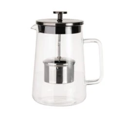 Siip Infuso 900ml Glass Infuser Teapot Gunmetal