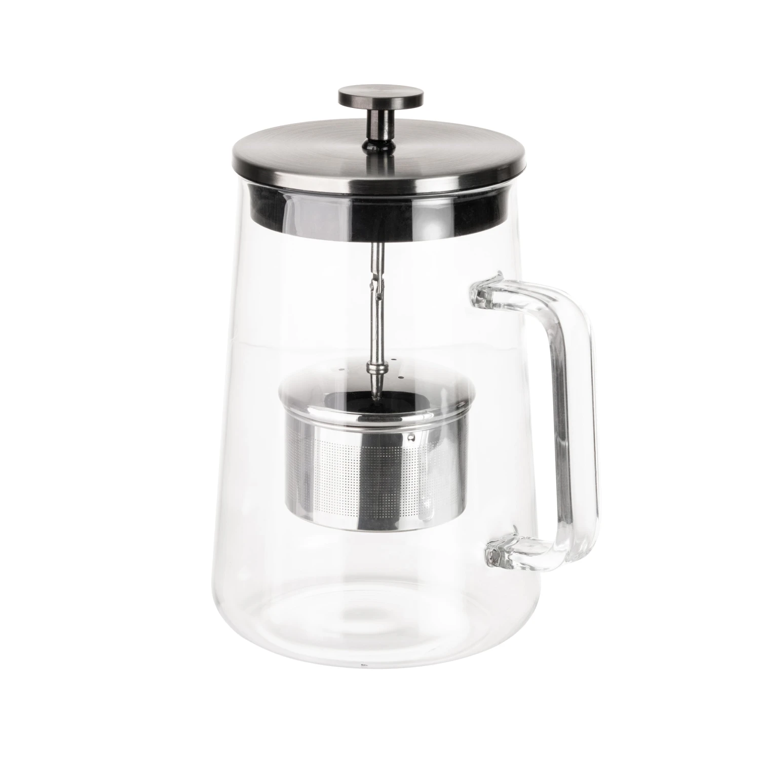 Siip Infuso 900ml Glass Infuser Teapot Gunmetal 2 Siip Infuso 900ml Glass Infuser Teapot Gunmetal - Image 2