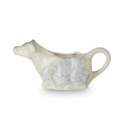 Burleigh Blue Asiatic Pheasants Cow Creamer