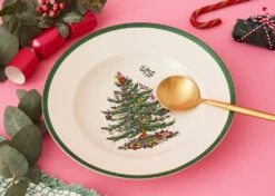 Spode Christmas Tree Soup Plate 23cm -Tableware Discount Store Spode Christmas Tree Soup Plate 23cm 5