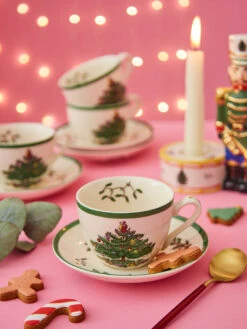 Spode Christmas Tree Teacup & Saucer -Tableware Discount Store Spode Christmas Tree Teacup Saucer 7