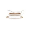 Noritake Odessa Gold Gravy Boat With Tray