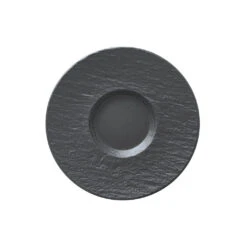 Villeroy & Boch Manufacture Rock Black Saucer 15.4cm
